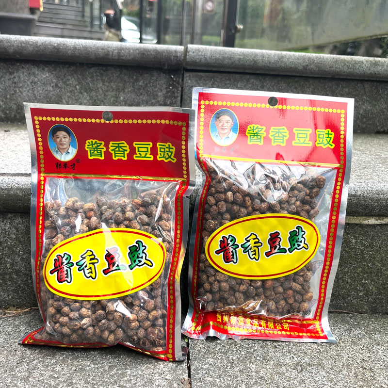 贵州特产酱香干豆豉100克