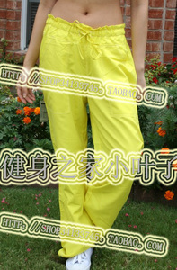 JENNYQ健身舞蹈瑜伽广场鬼步街舞嘻哈裤吊裆直筒宽松拖地阔腿跑步