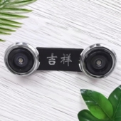 通用型摩托电动车配件喇叭12V48V60V吉祥字样三轮车配件双喇叭