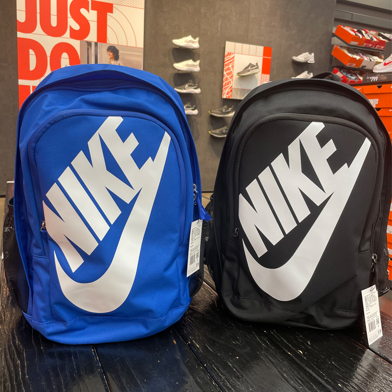 NIKE耐克双肩包男女大容量户外运动背包大学生初中高中校园书包