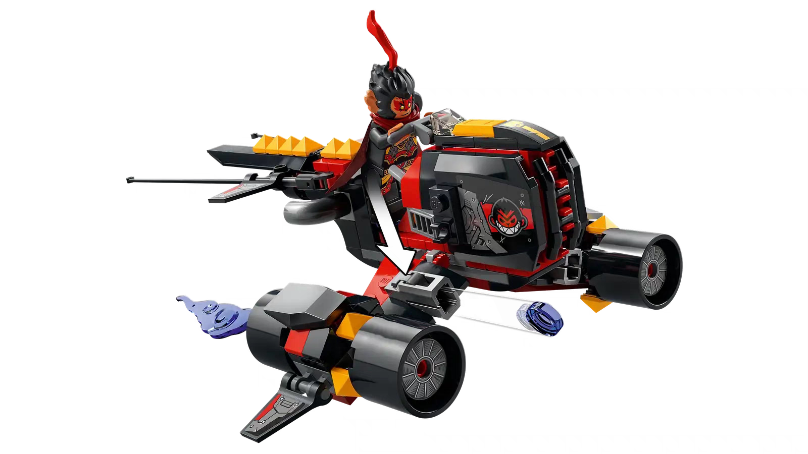 乐高 lego 悟空小侠 人仔 mk075 六耳猕猴 80034 含武器 全新人仔图片