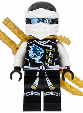 乐高 lego 幻影忍者 人仔 njo189 赞 飞天海盗 70603 含武器 独占