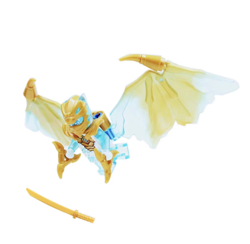 lego 乐高 幻影忍者 人仔 njo770 黄金神龙 赞 71773 含武器 全新