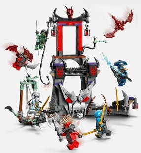 lego 乐高 幻影忍者 71841 龙族风暴村 杀肉 套装拆出 全新人仔