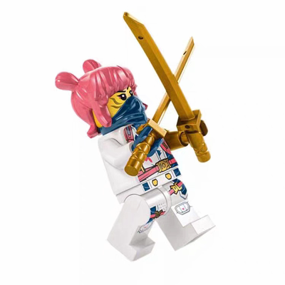 乐高 lego 幻影忍者 人仔 njo855 索拉 71807 独占 含武器 全新