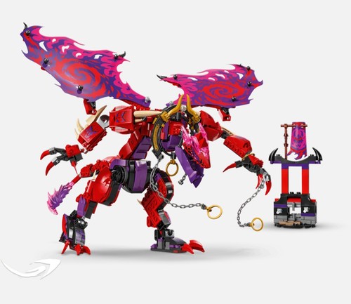 乐高 lego 幻影忍者 71832 混沌猛龙雷牙 杀肉 净猛龙雷牙 无人仔