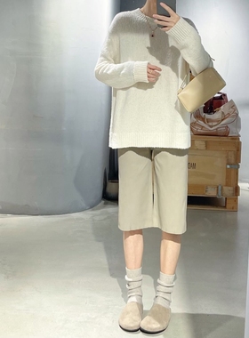 气质肌理感 羊绒毛衣