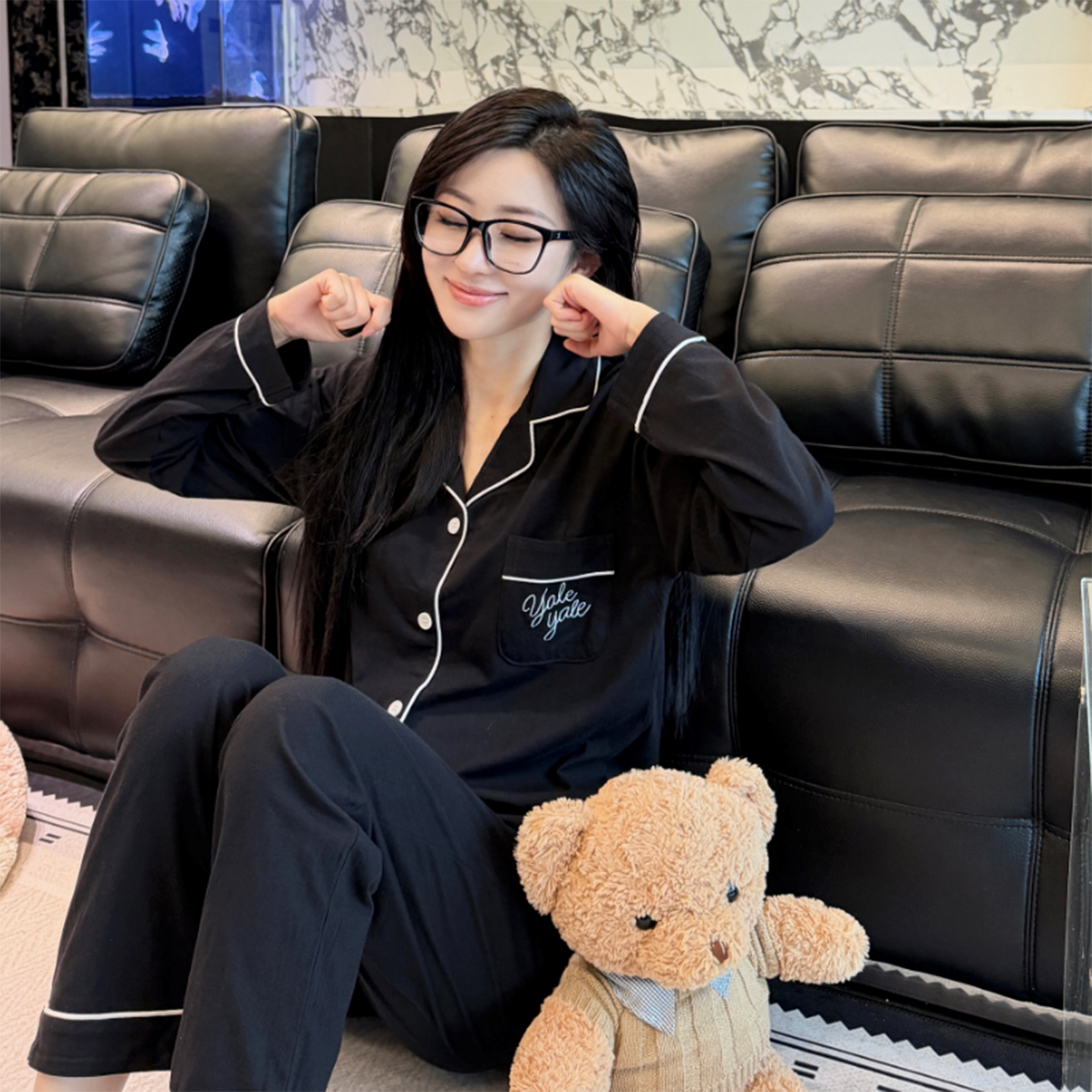 2026新款全棉女睡衣两件套套装