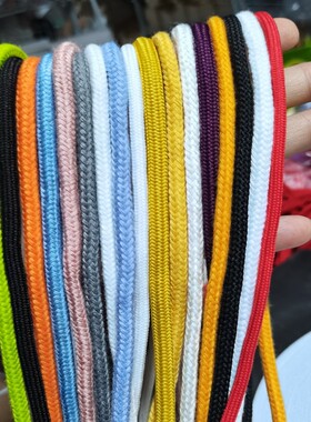 帽绳纯棉尼龙颜色10条一份长约116cm到170cm需要挑色可到直播间挑