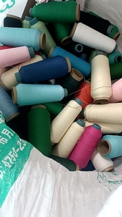 一斤随机高士高弹锁边线崩缝包缝链状锁边拷边制衣厂尾货处理线