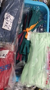 YKK隐形拉链网边布边SAB多重尺寸SBS长短拉链中长短裙拉链