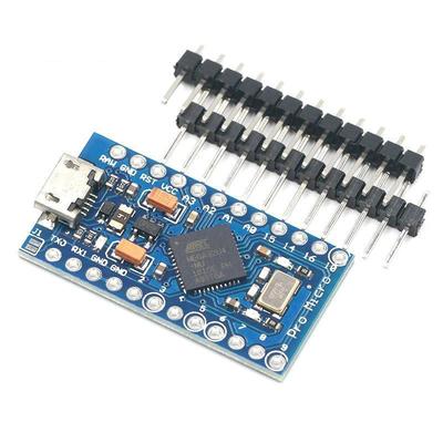 Pro Micro ATmega32U4 5V/16MHz模块mini接口适用于arduino开发板