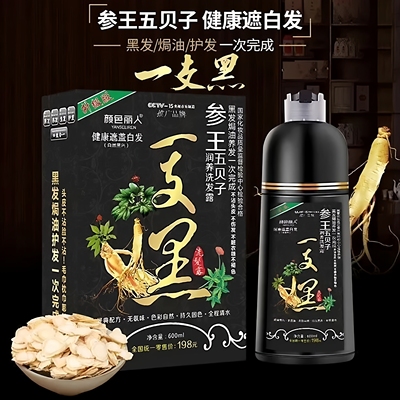 参王五贝子一支黑染发膏剂