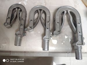 接地棒双簧头 双舌双簧挂钩式接地棒头 铝压铸高压接线夹