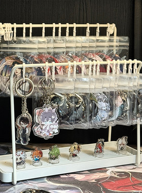 吃谷痛柜收纳好物挂件吧唧展示架