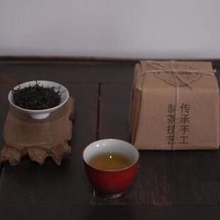 杭州白头红茶叶非遗传承人九曲红梅红茶一级125g古法方包装