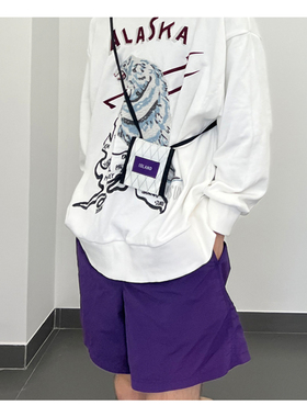 1S山系户外机能防水紫标XPAC单肩斜挎挂脖迷你包露营cityboy卡包