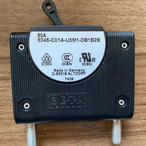 供应德国 ETA 断路器 8345-C01A-U3M1-DB1B2B-50A