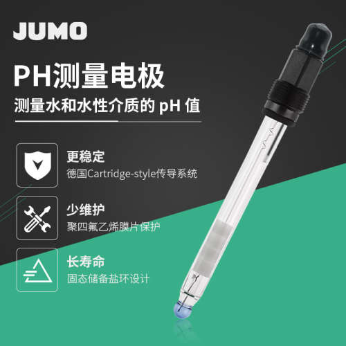 JUMO在线ph计201020/51-18-09-22-120/837高温玻璃电极传感器