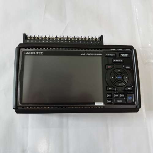 日本图技GRAPHTEC GL840-M多通道便携式温度记录仪，曲线波形