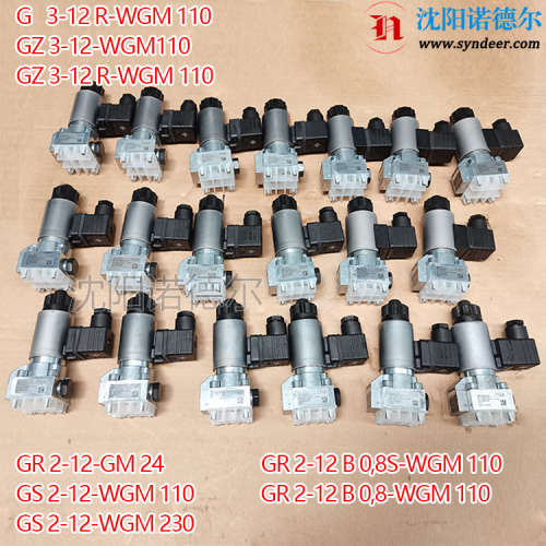 德国哈威电磁换向阀G3-1-1/4-A24升级为G 3-12-XM 24-1/4