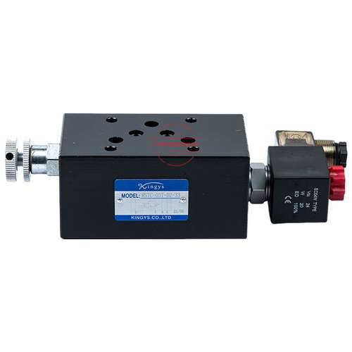 kingys叠加式电磁调速阀金油圣叠加式电磁节流阀MSTC-03T-D2-33