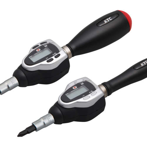 日本KTC数显扭力起子螺丝刀12-60CN.M预置峰值三种单位GLK060