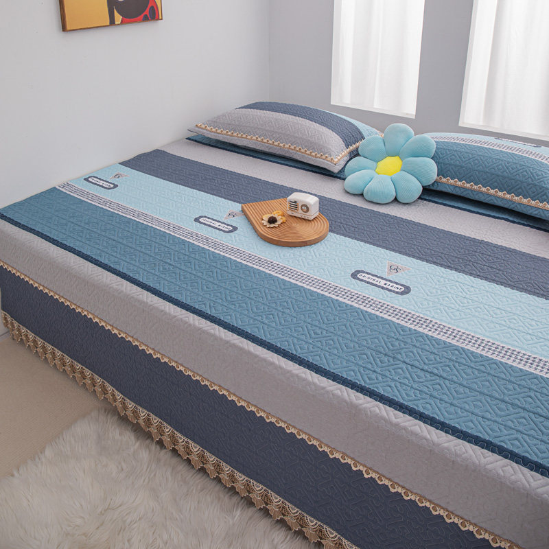 全棉床盖单件2023新款四季通用农村大土炕单罩加棉床单榻榻米防滑,床上用品,床盖,淘宝优惠券,粉丝福利购,淘宝优惠卷