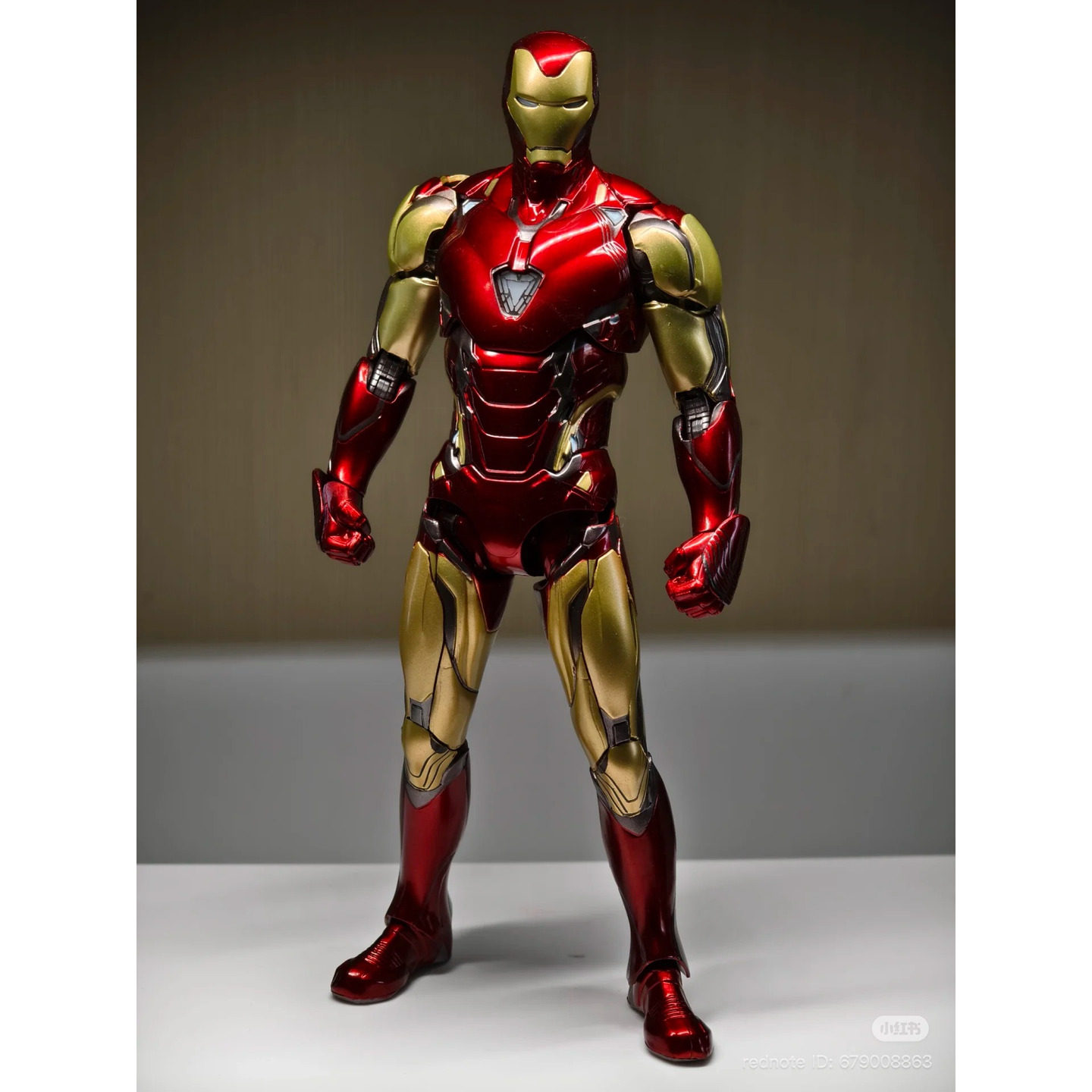 中动正版钢铁侠Mk85ironman可动人偶复仇者联盟漫威手办模型礼物