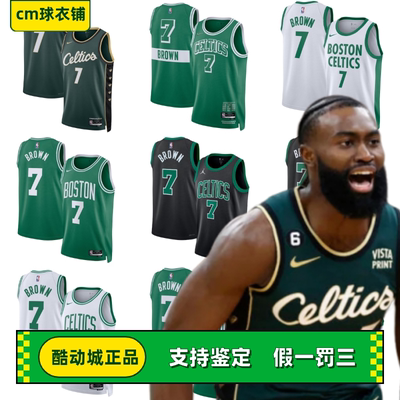 耐克布朗凯尔特人球迷版篮球背心