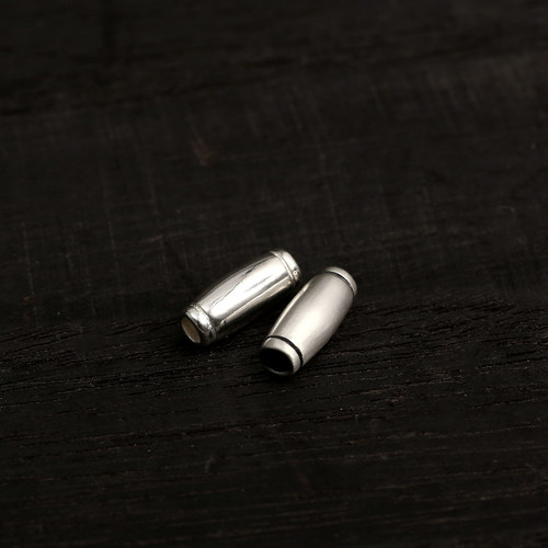 larrysmith925纯银手工银管珠