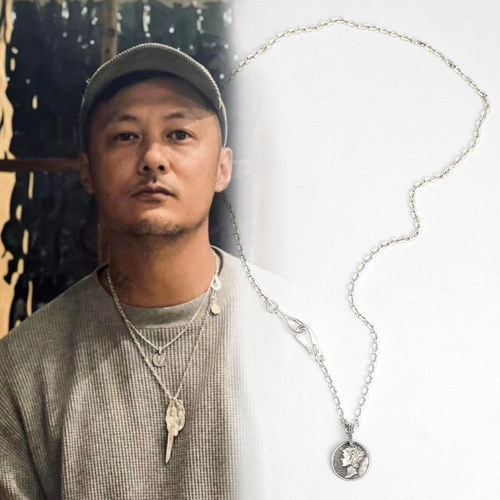 larrysmith纯银余文乐同款项链