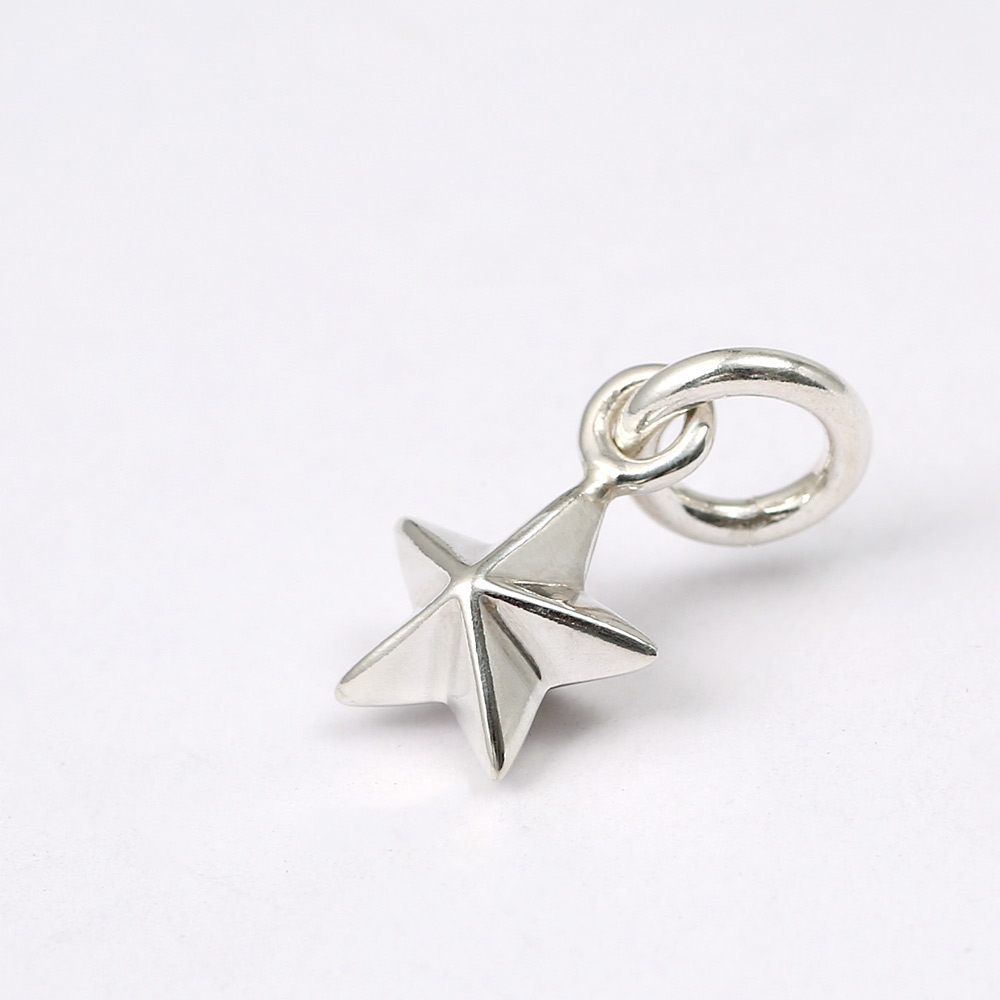 三沐饰家FIRST ARROWS FA五角星吊坠925纯银星星单坠潮流手工银饰