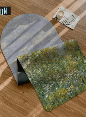 SIGEDN天然橡胶瑜伽垫女士专业用防滑高级健身家用椭圆舞蹈垫子