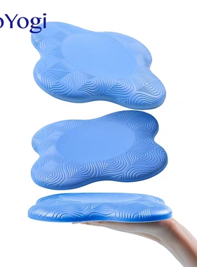 YOGAyoga瑜伽护膝运动膝盖跪地夏季圆形护肘瑜伽圆防滑平板支撑垫