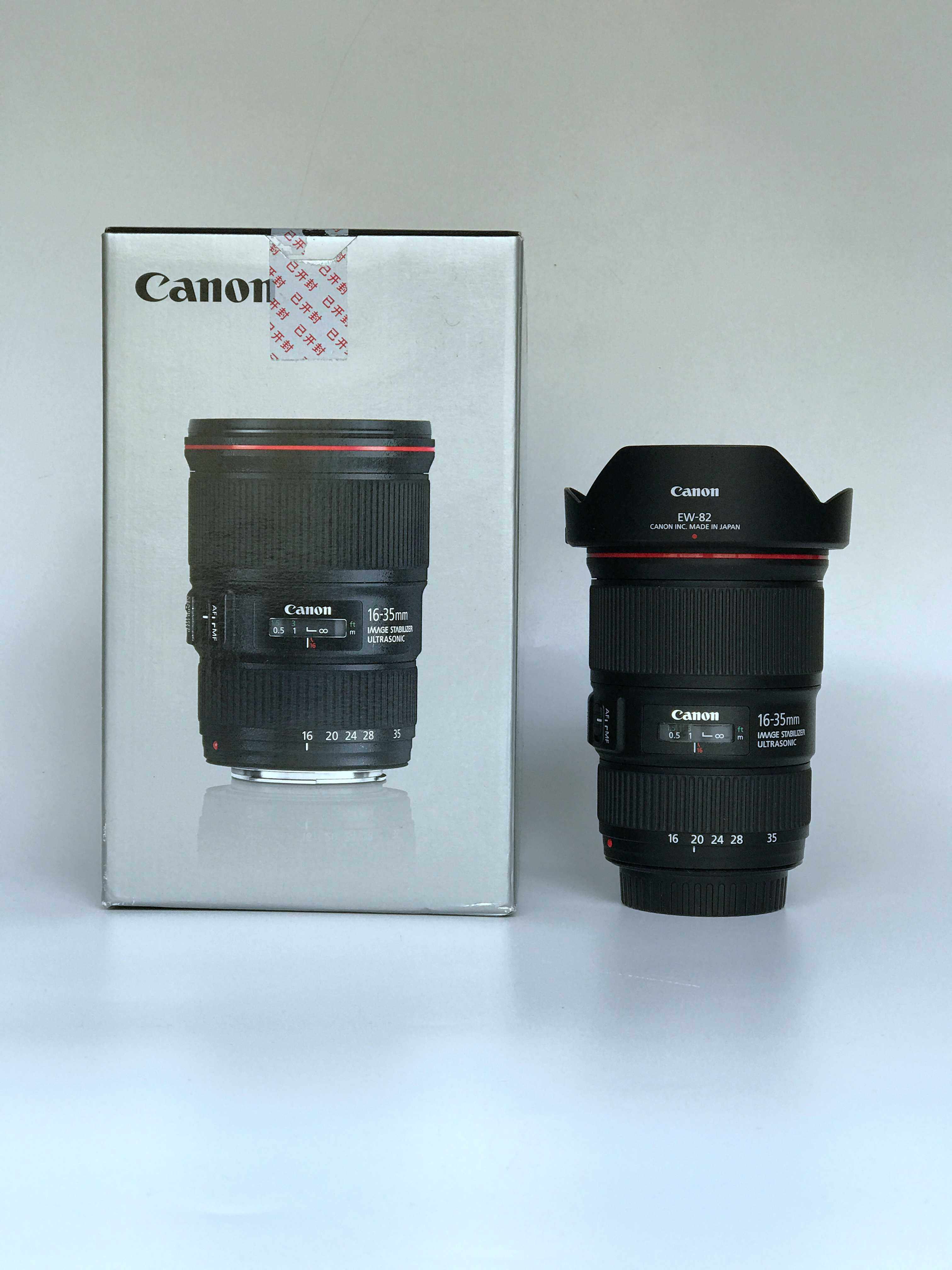 佳能ef16-35f4 is支持换购ef24-105 24-70 18-135 50定焦