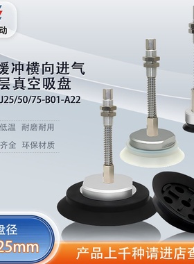 涛卓机械手重载单层真空吸盘侧进气支架ZPX80H-J25/50/75-B01-A22