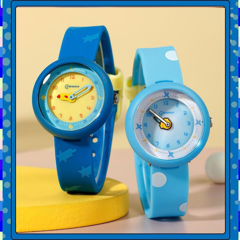 名瑞男孩手表幼儿园小学生一二三年级指针式卡通小表盘女童石英表