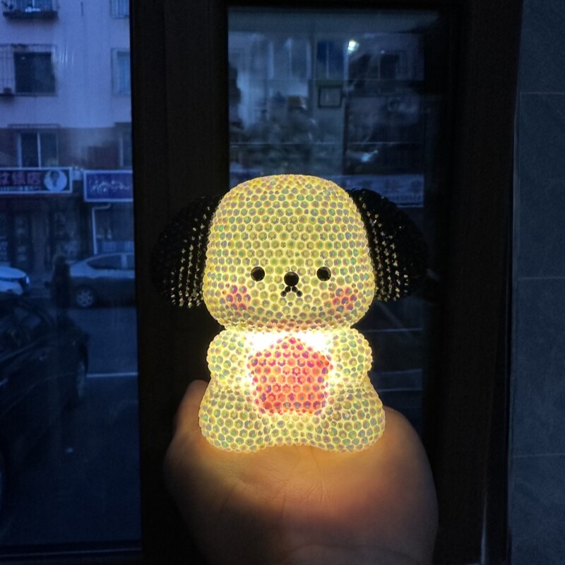 小夜灯led灯发光变色圣诞节
