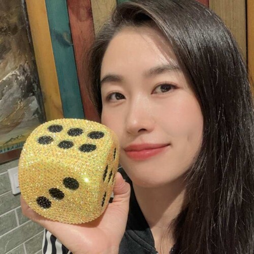七彩发光骰子节能创意led小夜灯