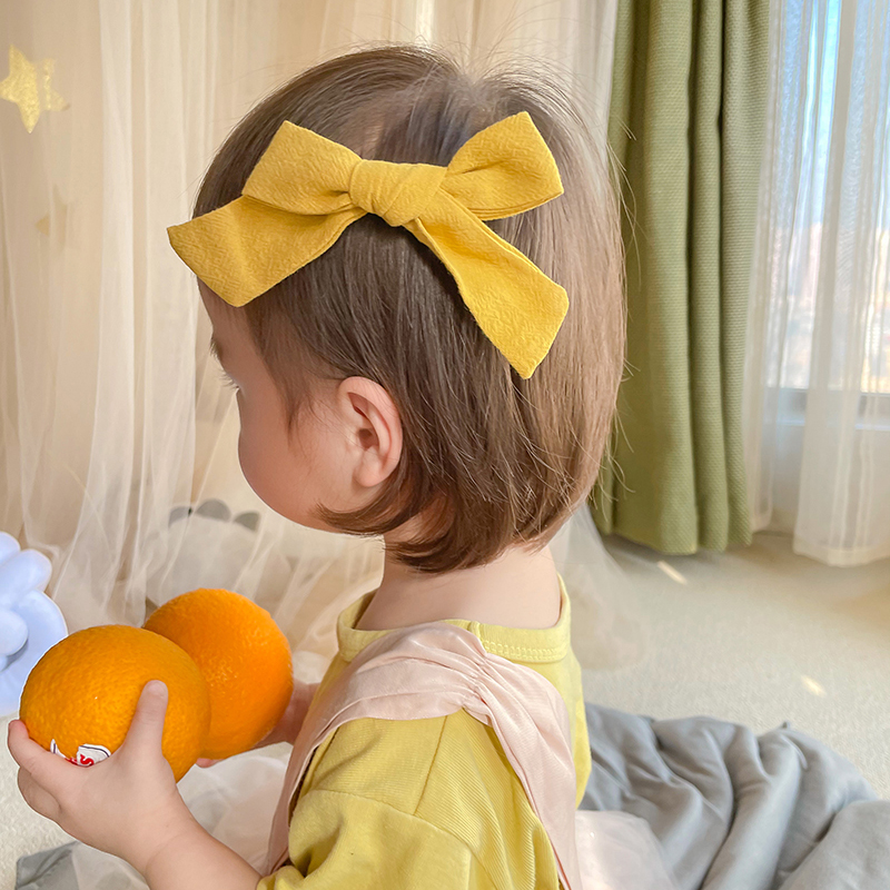 公主风蝴蝶结中号双叉夹百搭头饰