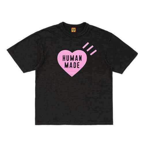 HUMANMADE爱心字母短袖T恤
