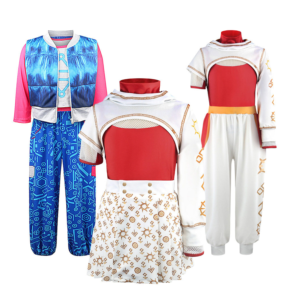 女童僵尸高校4长袖连衣裙套装