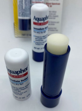 Aquaphor优色林润唇膏干燥皲裂可用深层滋润乳木果泛醇26年11月