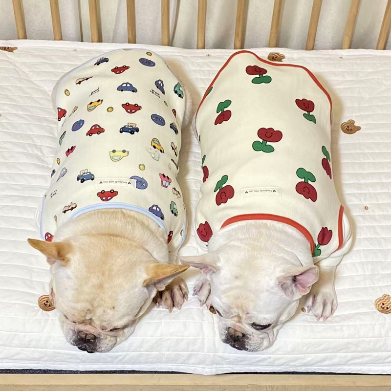 加厚保暖绒面马甲法斗巴哥胖狗