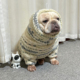 法斗冬季 四脚衣巴哥斗牛犬高领加厚绒连体衣宠物狗狗保暖棉服衣服