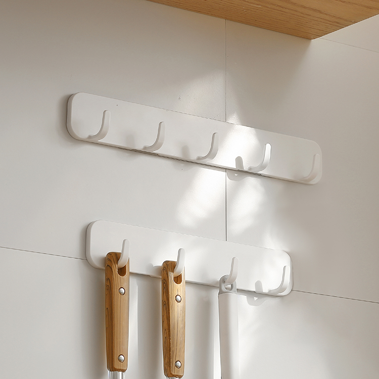 免打孔粘胶强力挂钩一排钩