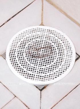 日本komi 厨房圆形地漏盖子水槽过滤网盖片卫生间淋浴超薄地漏网