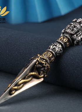 尼泊尔工艺藏式金刚杵吊坠