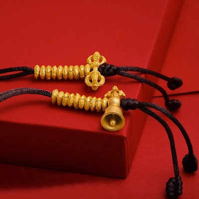 S925纯银镀金计子数藏式花纹